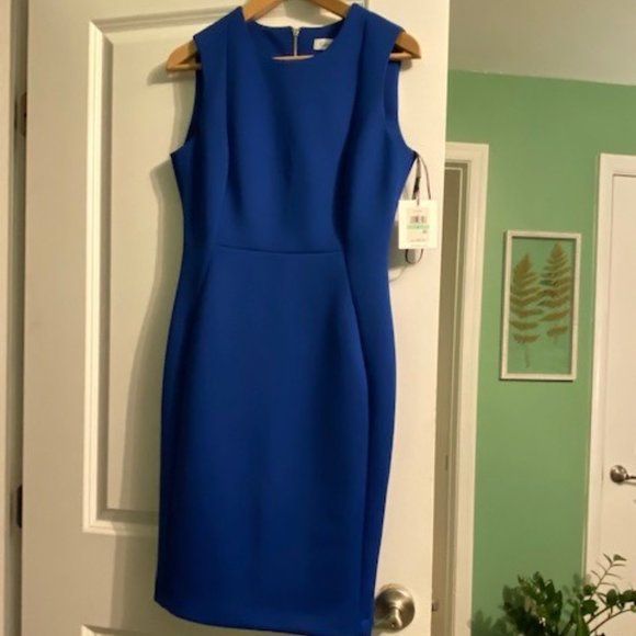 Calvin Klein Electric Blue Dress - Picture 7 of 7